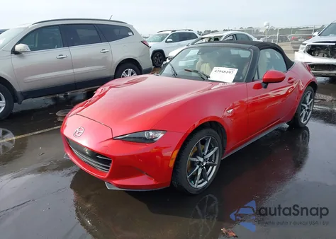 2016 Mazda Mx-5 Miata Grand Touring z USA, uszkodzony, nr VIN JM1NDAD77G0100856